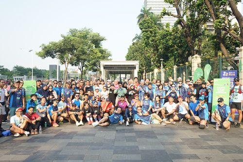 Race photo from Lari Bareng Yuk!