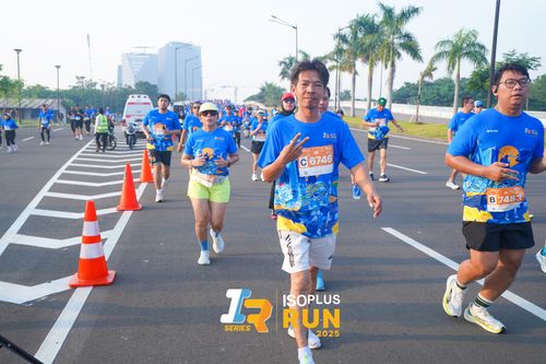 Race photo from ISOPLUS RUN 2025 - JAKARTA
