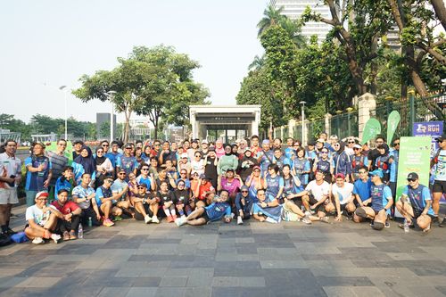 Race photo from Lari Bareng Yuk!