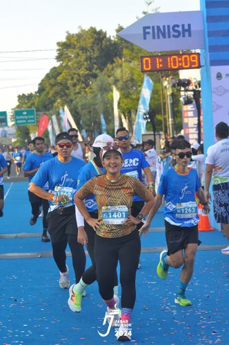 Race photo from Jabar Run 10K 2024