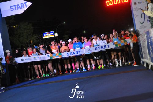 Race photo from Jabar Run 10K 2024