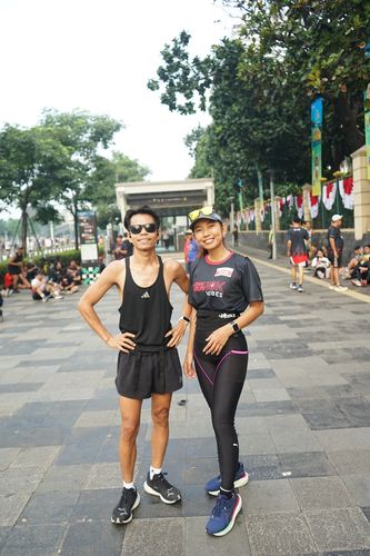 Race photo from One Run 10K Vibes 2024