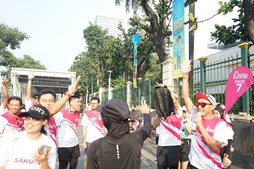Race photo from Smartfren Run 2024 Vibes
