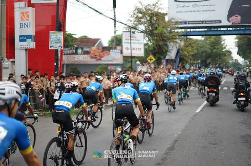 Race photo from Cycling de Jabar 2024