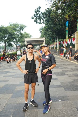 Race photo from One Run 10K Vibes 2024