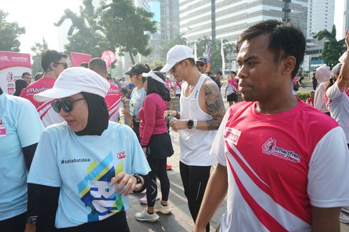 Race photo from Smartfren Run 2024 Vibes