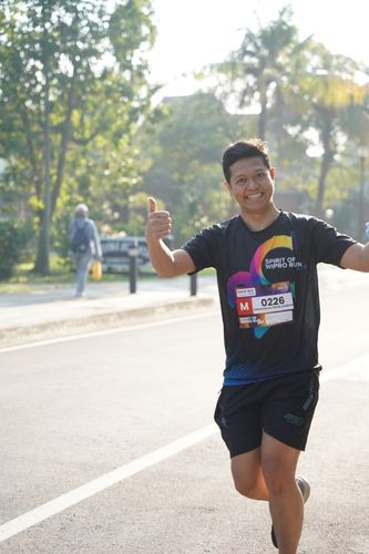 Race photo from WIPRO RUN 2025 - Vitalis Unza 20th Anniversary