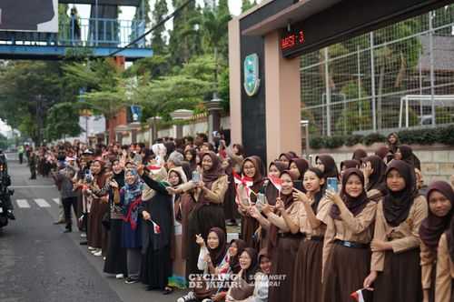 Race photo from Cycling de Jabar 2024