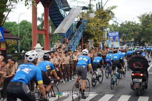 Race photo from Cycling de Jabar 2024