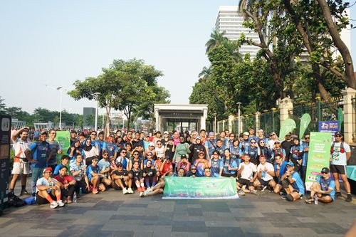 Race photo from Lari Bareng Yuk!