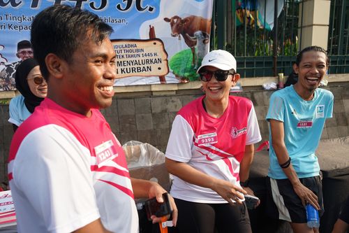 Race photo from Smartfren Run 2024 Vibes