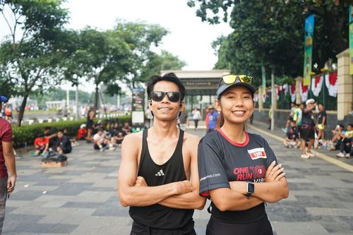 Race photo from One Run 10K Vibes 2024