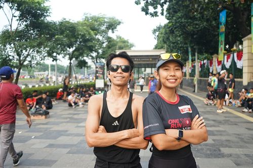 Race photo from One Run 10K Vibes 2024