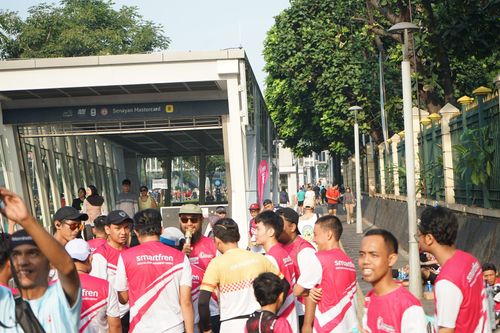 Race photo from Smartfren Run 2024 Vibes