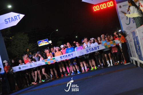 Race photo from Jabar Run 10K 2024