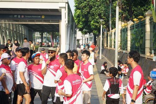 Race photo from Smartfren Run 2024 Vibes