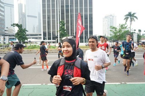 Race photo from One Run 10K Vibes 2024
