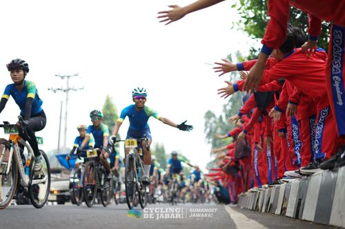Race photo from Cycling de Jabar 2024