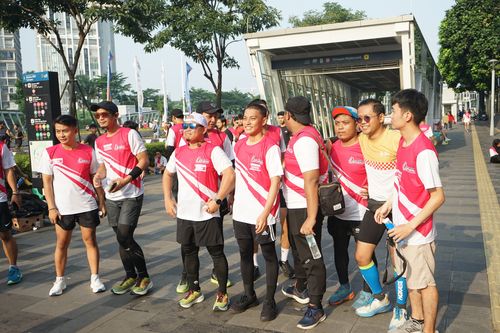 Race photo from Smartfren Run 2024 Vibes