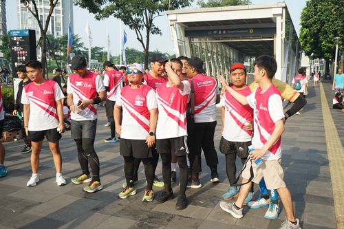 Race photo from Smartfren Run 2024 Vibes