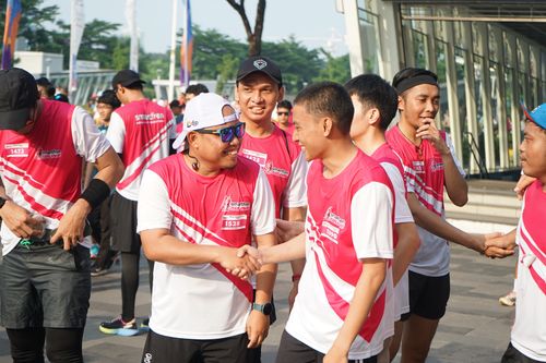 Race photo from Smartfren Run 2024 Vibes
