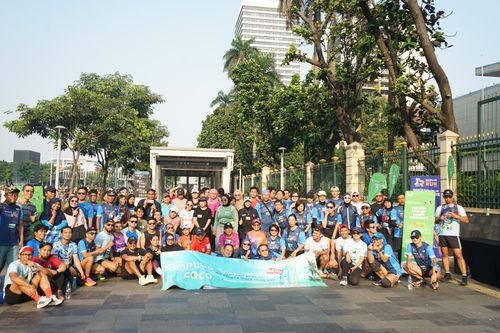Race photo from Lari Bareng Yuk!