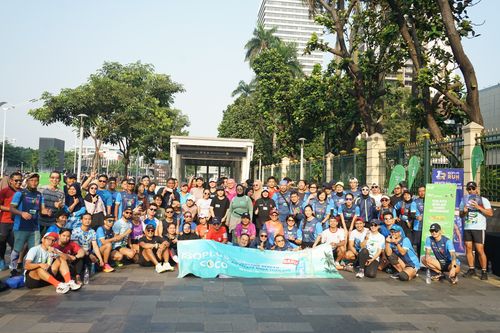 Race photo from Lari Bareng Yuk!
