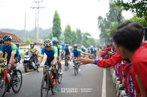 Race photo from Cycling de Jabar 2024
