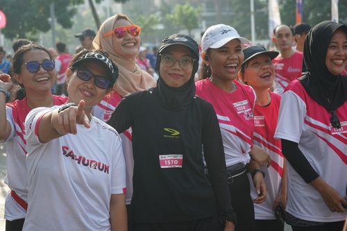 Race photo from Smartfren Run 2024 Vibes