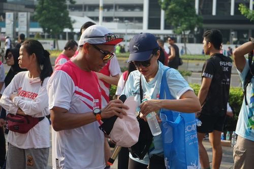 Race photo from Smartfren Run 2024 Vibes