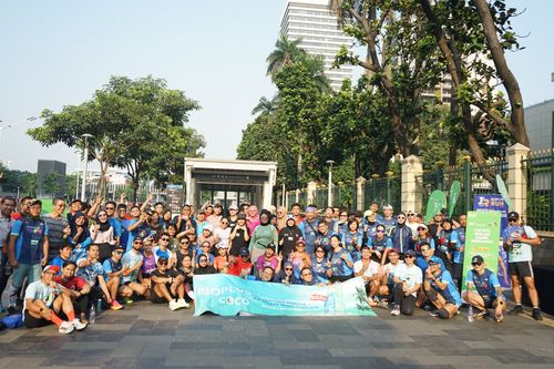 Race photo from Lari Bareng Yuk!