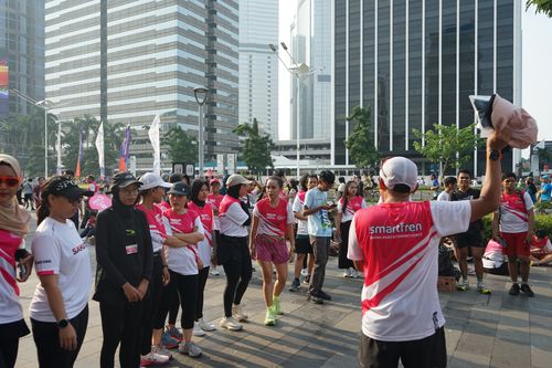 Race photo from Smartfren Run 2024 Vibes