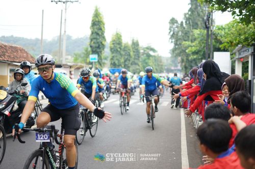 Race photo from Cycling de Jabar 2024