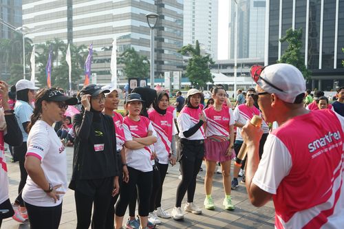 Race photo from Smartfren Run 2024 Vibes