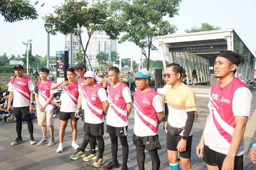 Race photo from Smartfren Run 2024 Vibes