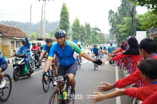 Race photo from Cycling de Jabar 2024