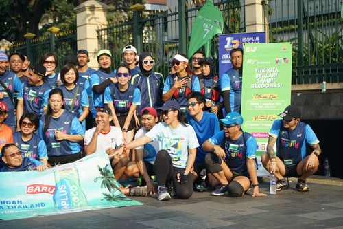 Race photo from Lari Bareng Yuk!