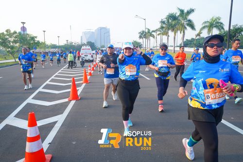 Race photo from ISOPLUS RUN 2025 - JAKARTA