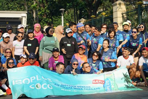 Race photo from Lari Bareng Yuk!