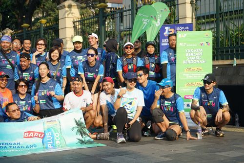 Race photo from Lari Bareng Yuk!