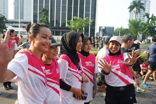 Race photo from Smartfren Run 2024 Vibes