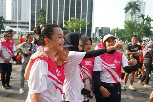Race photo from Smartfren Run 2024 Vibes