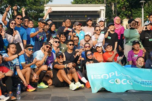 Race photo from Lari Bareng Yuk!