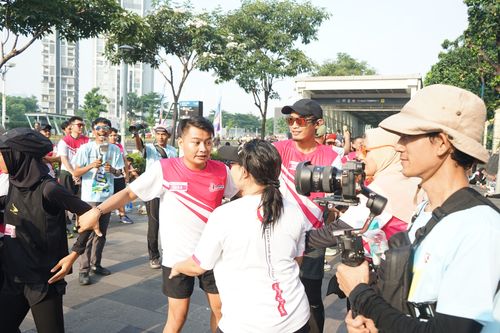 Race photo from Smartfren Run 2024 Vibes