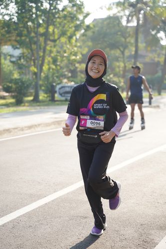 Race photo from WIPRO RUN 2025 - Vitalis Unza 20th Anniversary
