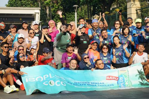 Race photo from Lari Bareng Yuk!