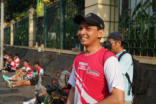 Race photo from Smartfren Run 2024 Vibes