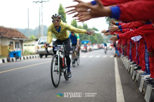 Race photo from Cycling de Jabar 2024