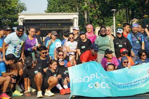 Race photo from Lari Bareng Yuk!