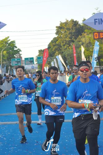 Race photo from Jabar Run 10K 2024